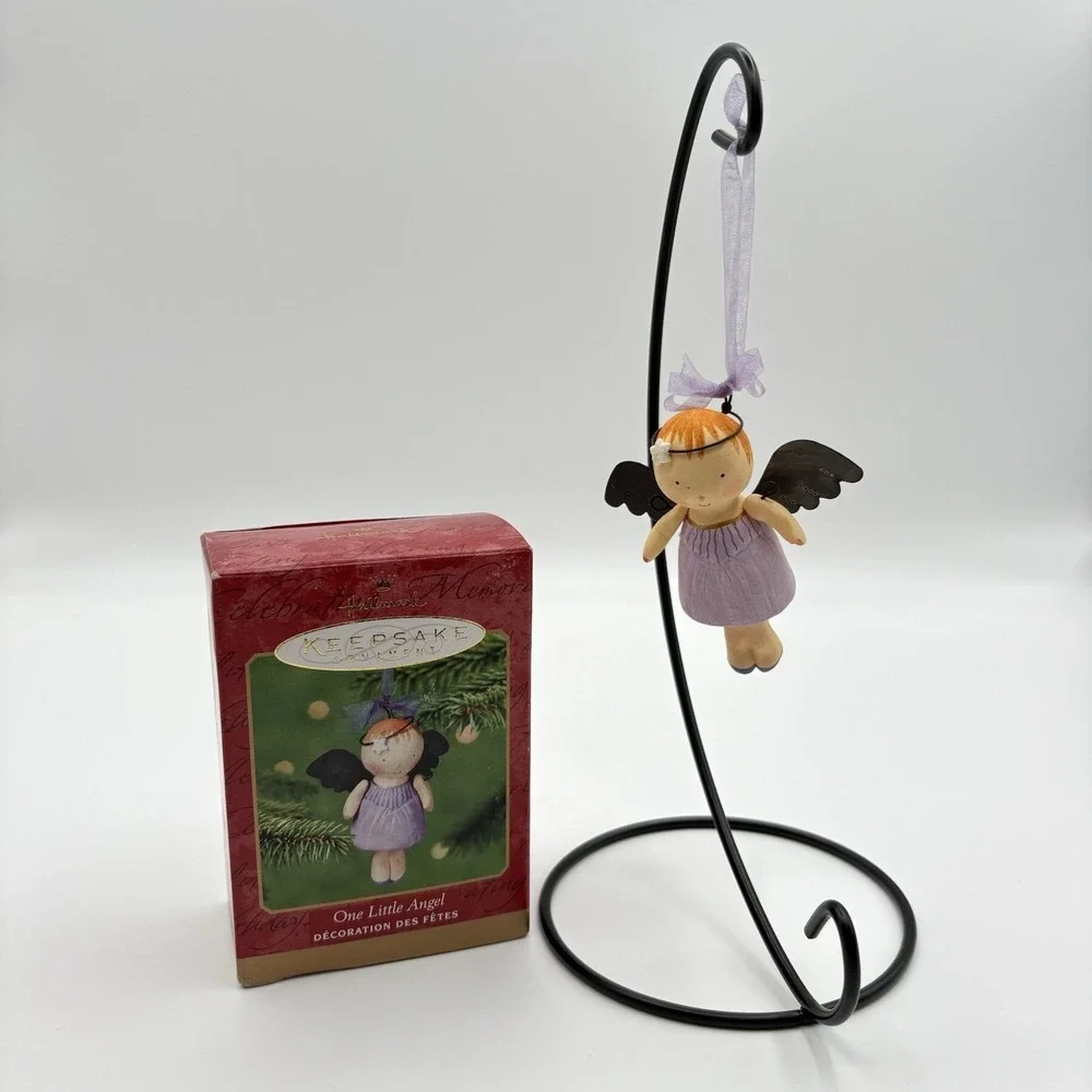 Hallmark‎ Keepsake Ornament One Little Angel Christmas Tree 2001